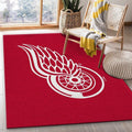 Nhl Spirit Detroit Redwings 1 Teppich, Teppiche - Outdoor Teppich, Teppich Wohnzimmer, Küchenteppich, Kinderzimmer, Modern