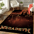 Megadeth Musicwork für Fans Teppich, Teppiche - Outdoor Teppich, Teppich Wohnzimmer, Küchenteppich, Kinderzimmer, Modern