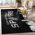 San Antonio Spurs NBA 4 Teppich, Teppiche - Outdoor Teppich, Teppich Wohnzimmer, Küchenteppich, Kinderzimmer, Modern