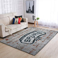 San Antonio Spurs Area NBA-Basketballteam Logo009 Teppich, Teppiche - Outdoor Teppich, Teppich Wohnzimmer, Küchenteppich, Kinderzimmer, Modern