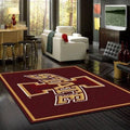 Iowa State Cyclones Area Football Team Logo Teppich, Teppiche - Outdoor Teppich, Teppich Wohnzimmer, Küchenteppich, Kinderzimmer, Modern