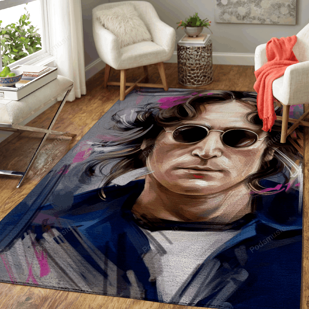 John Musik für Fans Teppich, Teppiche - Outdoor Teppich, Teppich Wohnzimmer, Küchenteppich, Kinderzimmer, Modern