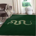 Slytherin Fn201010 Harry Potter Bereich Bodendekorationsbereich Teppich, Teppiche - Outdoor Teppich, Teppich Wohnzimmer, Küchenteppich, Kinderzimmer, Modern