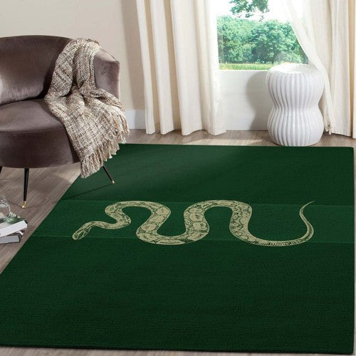 Slytherin Fn201010 Harry Potter Bereich Bodendekorationsbereich Teppich, Teppiche - Outdoor Teppich, Teppich Wohnzimmer, Küchenteppich, Kinderzimmer, Modern