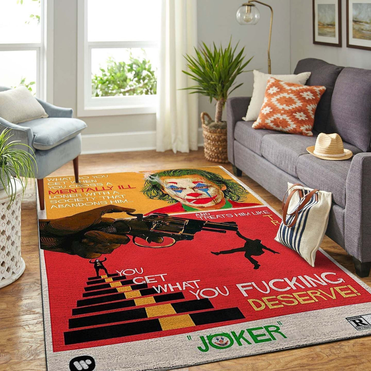 Joker 2019S Jk511 Das US-Dekor Teppich, Teppiche - Outdoor Teppich, Teppich Wohnzimmer, Küchenteppich, Kinderzimmer, Modern