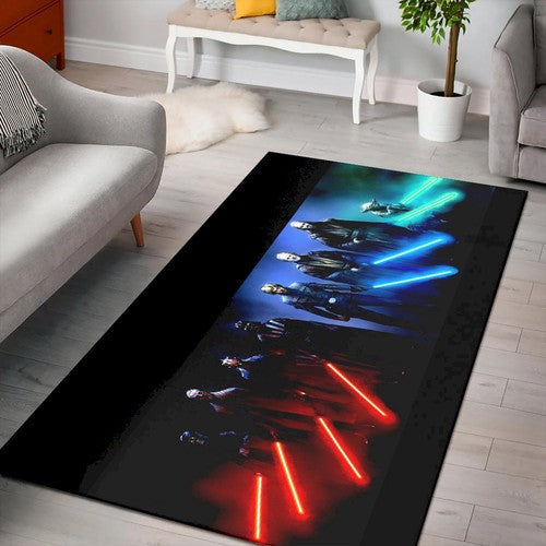 Star Wars Force Awakens futuristische Sci-Fi-Action V4 Teppich, Teppiche - Outdoor Teppich, Teppich Wohnzimmer, Küchenteppich, Kinderzimmer, Modern
