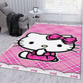 Hallo Kitty 2 Teppich, Teppiche - Outdoor Teppich, Teppich Wohnzimmer, Küchenteppich, Kinderzimmer, Modern