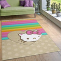 Hello Kitty 14 Area Bedroom Us Gift Decor Area Teppich, Teppiche - Outdoor Teppich, Teppich Wohnzimmer, Küchenteppich, Kinderzimmer, Modern