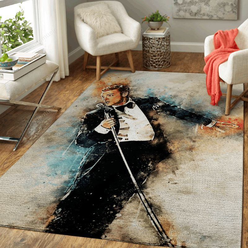 Justin Timberlake V8 Musiklegenden Teppich, Teppiche - Outdoor Teppich, Teppich Wohnzimmer, Küchenteppich, Kinderzimmer, Modern