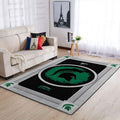 Michigan State Spartans Area Ncaa Football Basketball Decor Teppich, Teppiche - Outdoor Teppich, Teppich Wohnzimmer, Küchenteppich, Kinderzimmer, Modern
