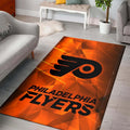 Philadelphia Flyers Area Nhl Eishockeymannschaft Logo006 Teppich, Teppiche - Outdoor Teppich, Teppich Wohnzimmer, Küchenteppich, Kinderzimmer, Modern