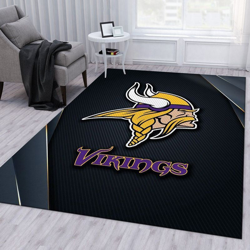 Minnesota Vikings Football Nfl 13 Teppich, Teppiche - Outdoor Teppich, Teppich Wohnzimmer, Küchenteppich, Kinderzimmer, Modern