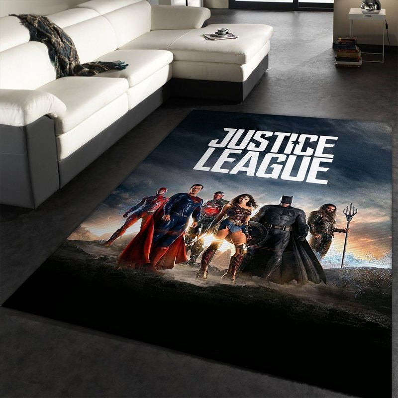 Justice League Dc Comicfilme Teppich, Teppiche - Outdoor Teppich, Teppich Wohnzimmer, Küchenteppich, Kinderzimmer, Modern