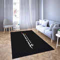 Mclaren-Logobereich Schwarz Teppich, Teppiche - Outdoor Teppich, Teppich Wohnzimmer, Küchenteppich, Kinderzimmer, Modern