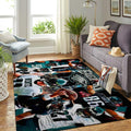 Philadelphia Eagles Area Nfl Football Team Logo001 Teppich, Teppiche - Outdoor Teppich, Teppich Wohnzimmer, Küchenteppich, Kinderzimmer, Modern