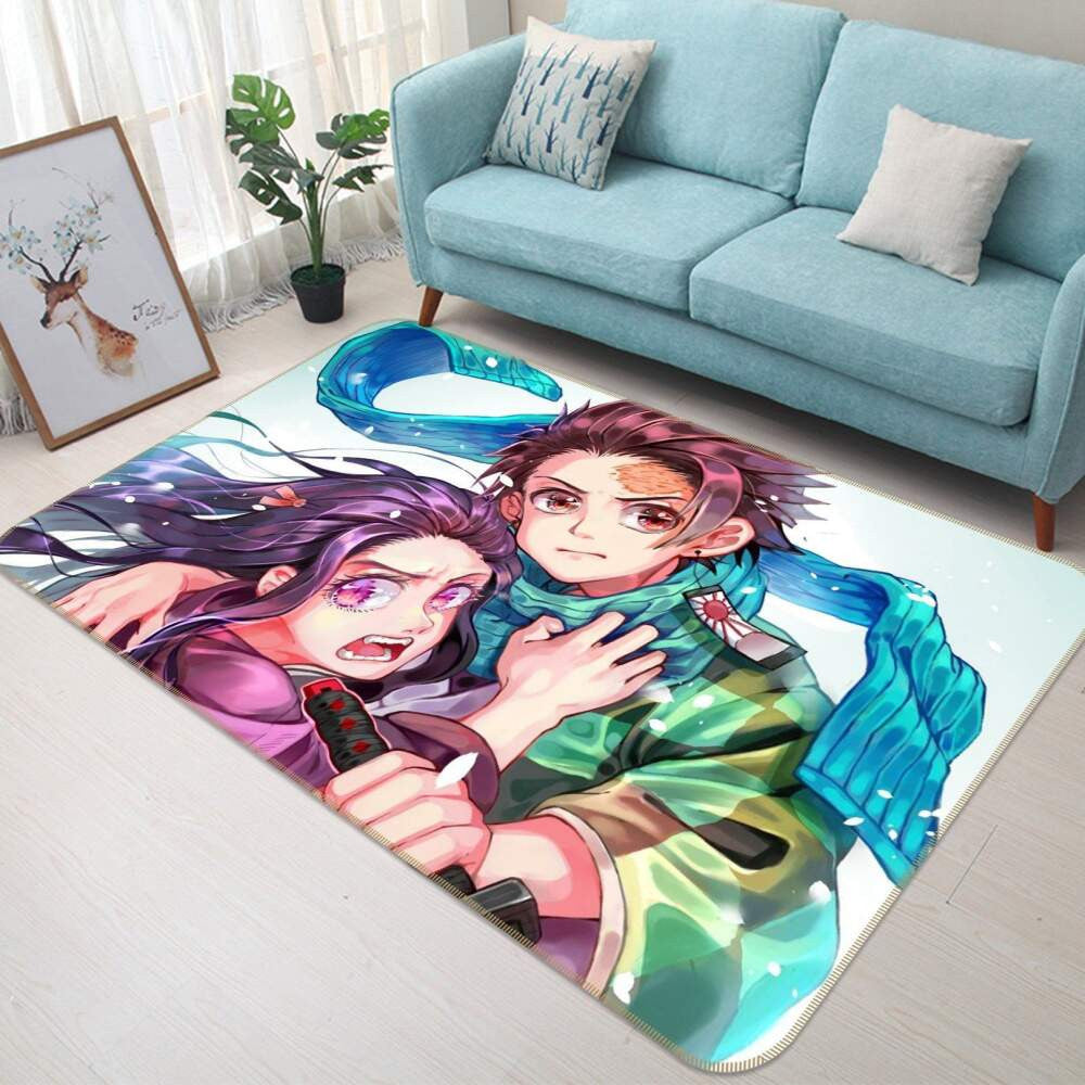 Kimetsu No Yaiba Anime 10 Teppich, Teppiche - Outdoor Teppich, Teppich Wohnzimmer, Küchenteppich, Kinderzimmer, Modern