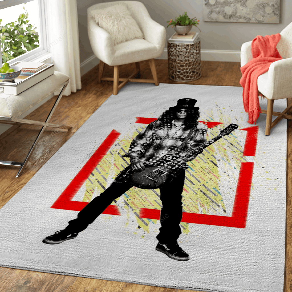 Slash-Musik für Fans Teppich, Teppiche - Outdoor Teppich, Teppich Wohnzimmer, Küchenteppich, Kinderzimmer, Modern