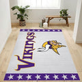 Minnesota Vikings Banner Nfl Team Logo Us Geschenk Dez Teppich, Teppiche - Outdoor Teppich, Teppich Wohnzimmer, Küchenteppich, Kinderzimmer, Modern