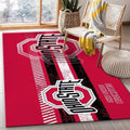 Ohio State Buckeyes Ncaa 1 Teppich, Teppiche - Outdoor Teppich, Teppich Wohnzimmer, Küchenteppich, Kinderzimmer, Modern