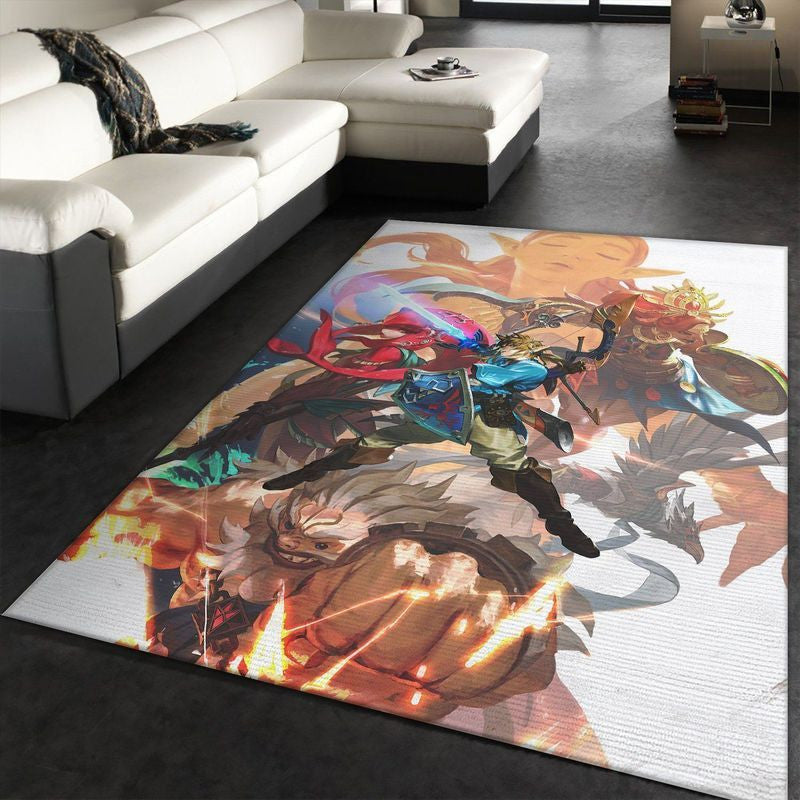 Legend Of Zelda Gaming-Sammlung Ii Teppich, Teppiche - Outdoor Teppich, Teppich Wohnzimmer, Küchenteppich, Kinderzimmer, Modern