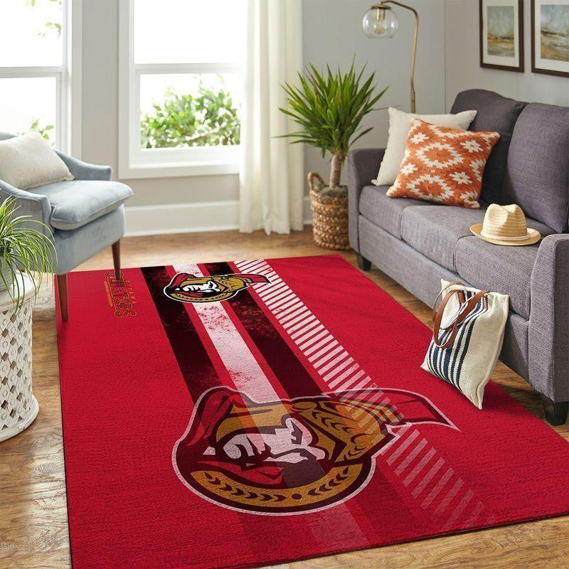 Ottawa Senators Area Nhl Hockey20030457 Teppich, Teppiche - Outdoor Teppich, Teppich Wohnzimmer, Küchenteppich, Kinderzimmer, Modern