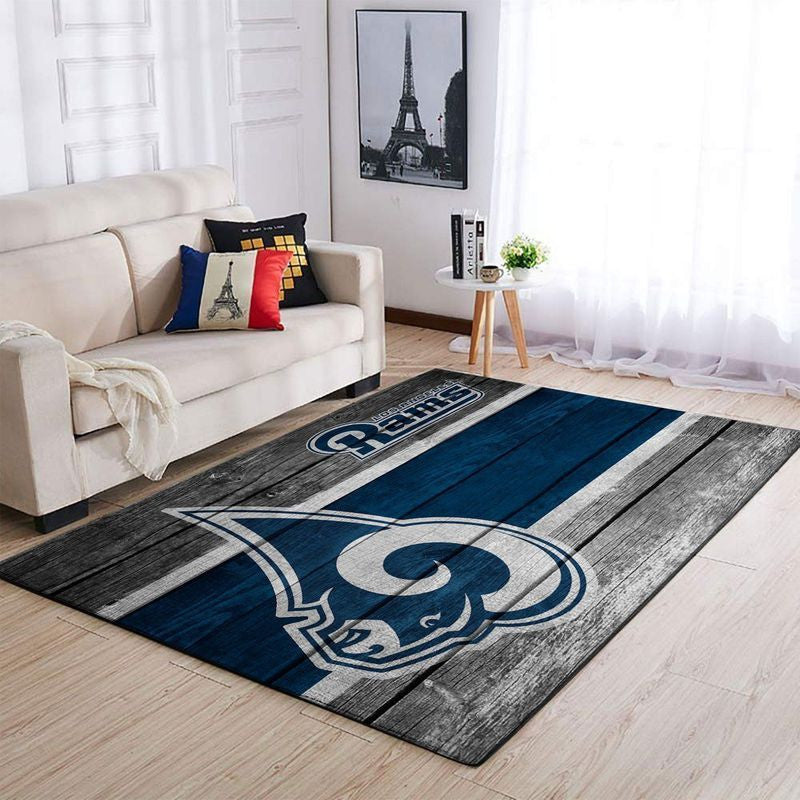 Los Angeles Rams American Nfl 41 Teppich, Teppiche - Outdoor Teppich, Teppich Wohnzimmer, Küchenteppich, Kinderzimmer, Modern