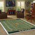 Oregon Ducks Field Area Football Team Logo001 Teppich, Teppiche - Outdoor Teppich, Teppich Wohnzimmer, Küchenteppich, Kinderzimmer, Modern