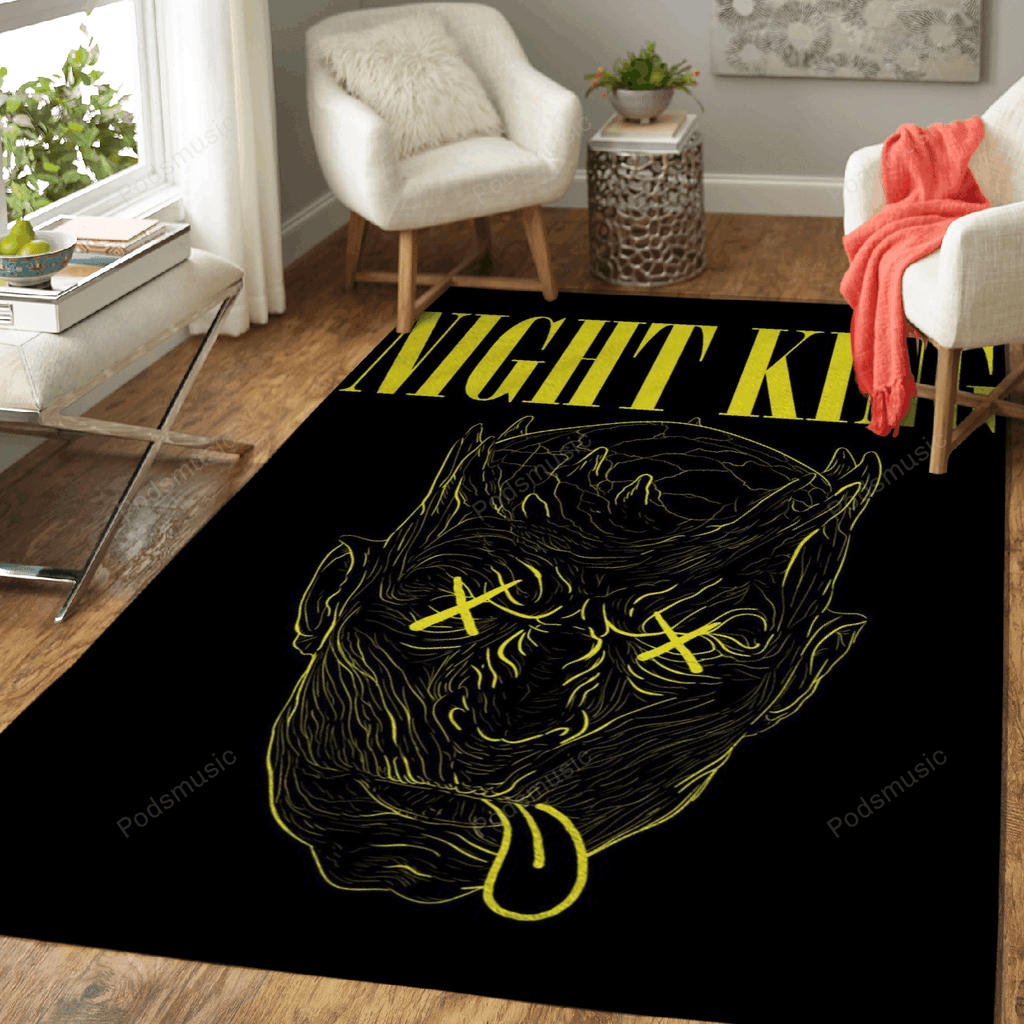 Nightking-Musik für Fans Teppich, Teppiche - Outdoor Teppich, Teppich Wohnzimmer, Küchenteppich, Kinderzimmer, Modern