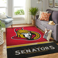Ottawa Senators Nhl Area Team Logo Sport Teppich, Teppiche - Outdoor Teppich, Teppich Wohnzimmer, Küchenteppich, Kinderzimmer, Modern