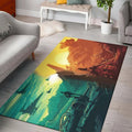 Star Wars Sci Fi Action Fighting Futuristic V1 Teppich, Teppiche - Outdoor Teppich, Teppich Wohnzimmer, Küchenteppich, Kinderzimmer, Modern