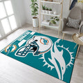 Miami Dolphins NFL 23 Teppich, Teppiche - Outdoor Teppich, Teppich Wohnzimmer, Küchenteppich, Kinderzimmer, Modern