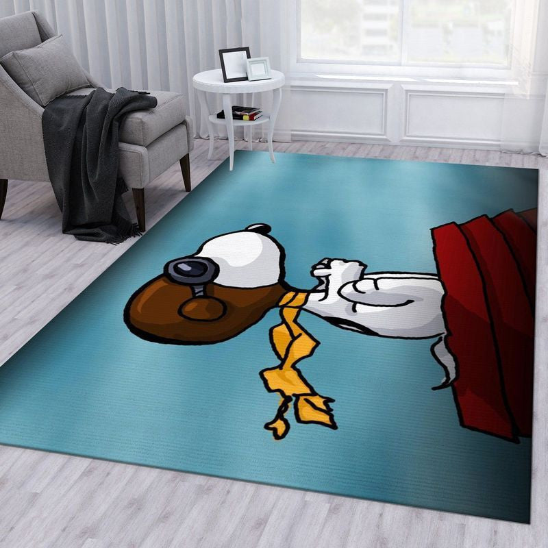 Snoopy-Hund 10 Teppich, Teppiche - Outdoor Teppich, Teppich Wohnzimmer, Küchenteppich, Kinderzimmer, Modern