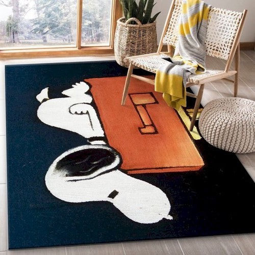 Snoopy Ver6 Weihnachtsgeschenk uns Dekorbereich Teppich, Teppiche - Outdoor Teppich, Teppich Wohnzimmer, Küchenteppich, Kinderzimmer, Modern