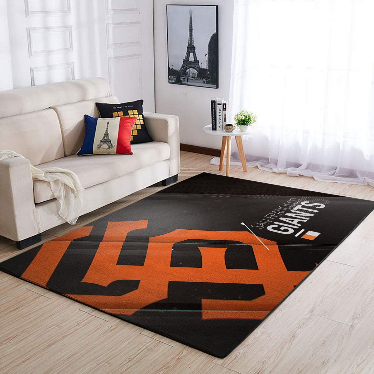 San Francisco Giants Area Mlb-Baseballteam Logo008 Teppich, Teppiche - Outdoor Teppich, Teppich Wohnzimmer, Küchenteppich, Kinderzimmer, Modern