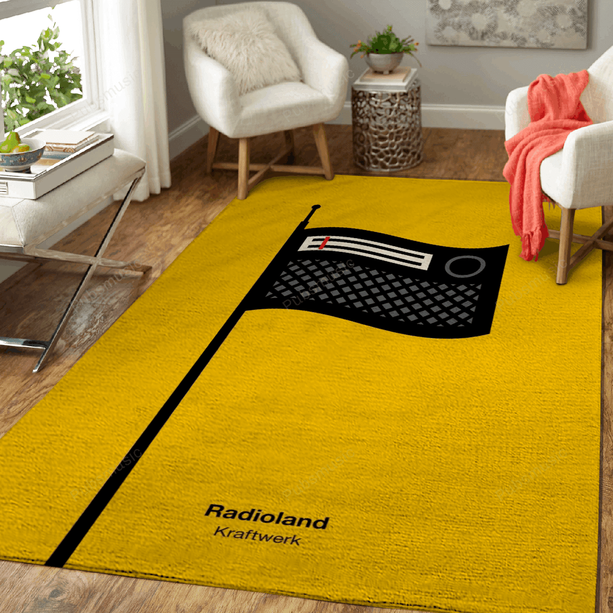 Radioland-Musik für Fans Teppich, Teppiche - Outdoor Teppich, Teppich Wohnzimmer, Küchenteppich, Kinderzimmer, Modern