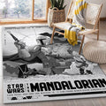 Mandalorianischer Star Wars 26 Teppich, Teppiche - Outdoor Teppich, Teppich Wohnzimmer, Küchenteppich, Kinderzimmer, Modern