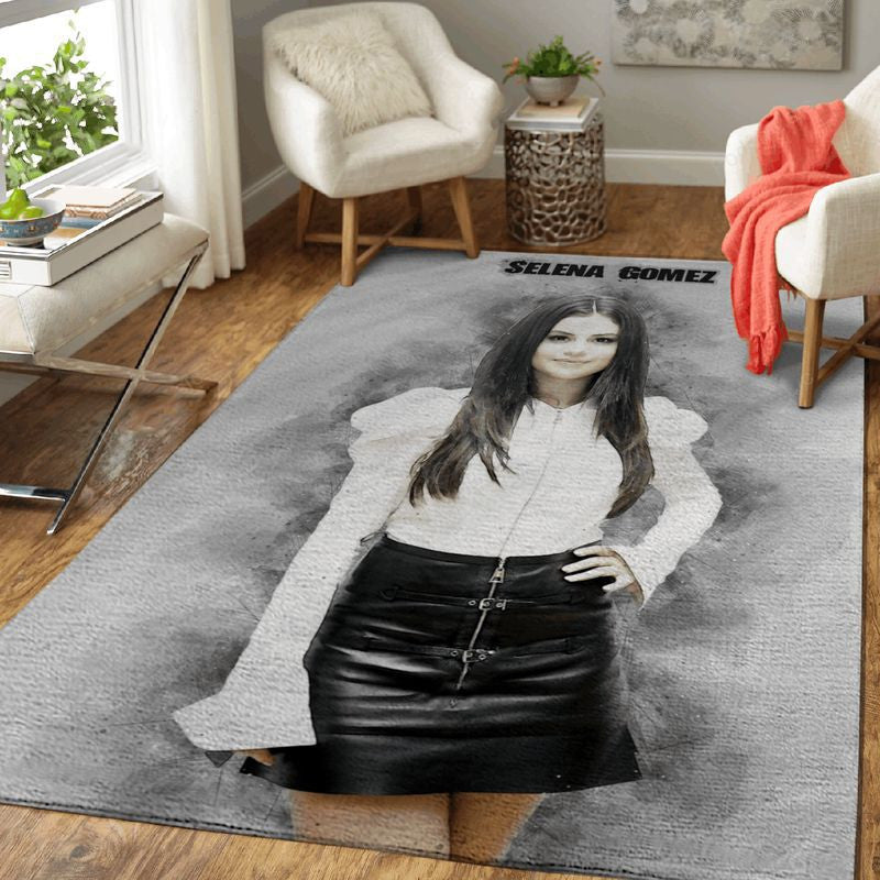 Selena Gomez4 Teppich, Teppiche - Outdoor Teppich, Teppich Wohnzimmer, Küchenteppich, Kinderzimmer, Modern