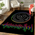 Musikaufzeichnung Rgb alt zu neu für Fans Teppich, Teppiche - Outdoor Teppich, Teppich Wohnzimmer, Küchenteppich, Kinderzimmer, Modern