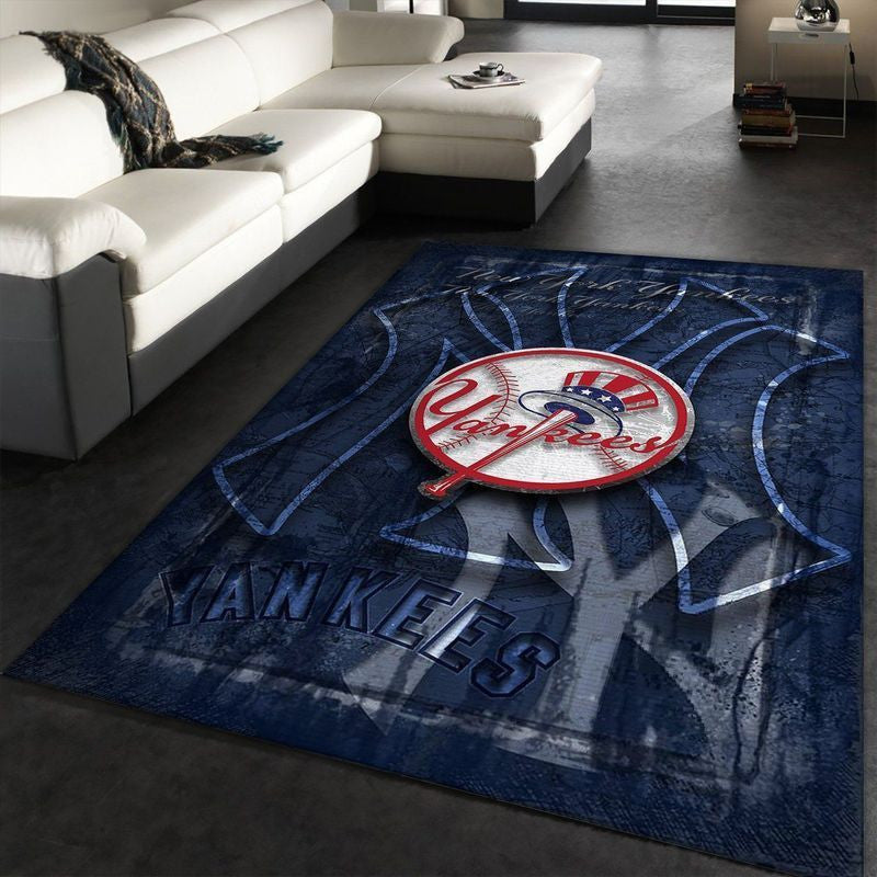 New York Yankees Mlb Baseball 14 Teppich, Teppiche - Outdoor Teppich, Teppich Wohnzimmer, Küchenteppich, Kinderzimmer, Modern