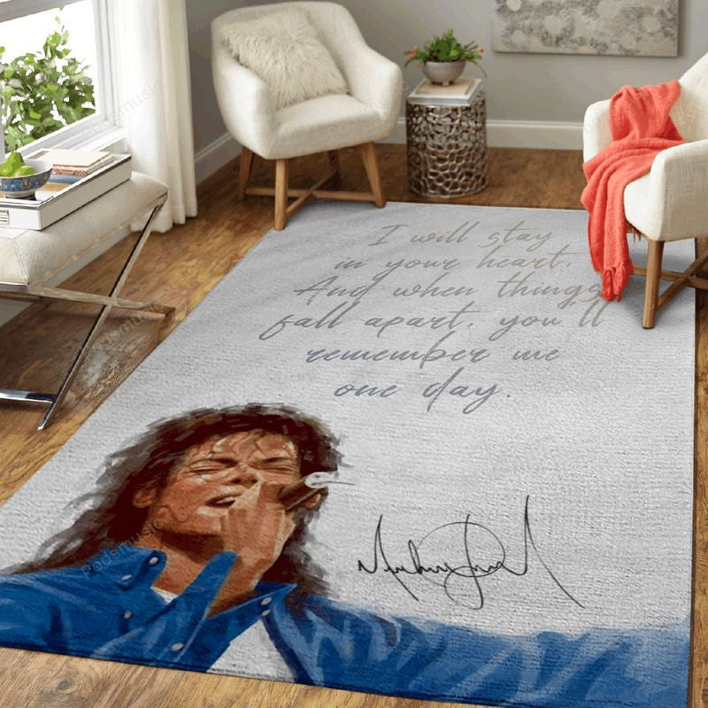 Musik Michael Jackson Popmusik-Legenden Teppich, Teppiche - Outdoor Teppich, Teppich Wohnzimmer, Küchenteppich, Kinderzimmer, Modern