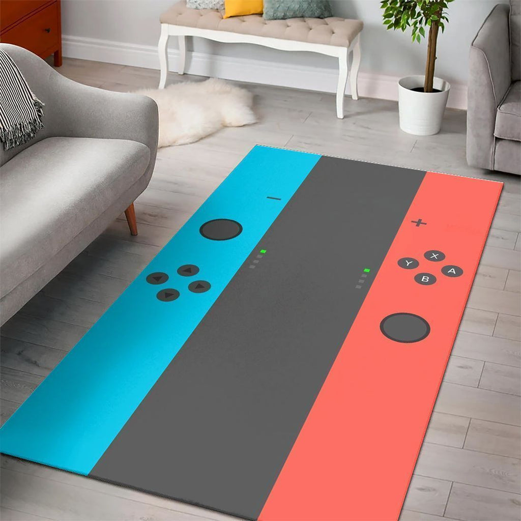 Nintendo Switch Gaming-Sammlung Teppich, Teppiche - Outdoor Teppich, Teppich Wohnzimmer, Küchenteppich, Kinderzimmer, Modern