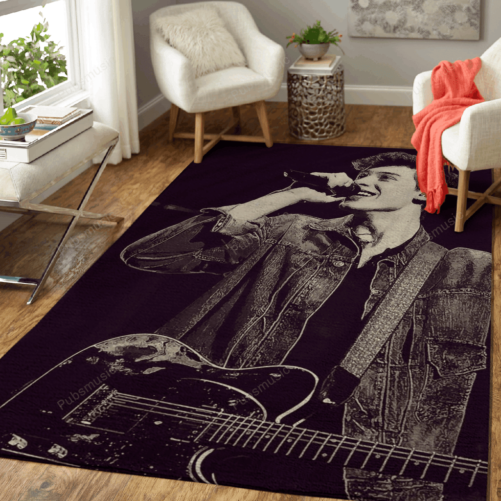 Shawn Mendes 89 Musik für Fans Teppich, Teppiche - Outdoor Teppich, Teppich Wohnzimmer, Küchenteppich, Kinderzimmer, Modern