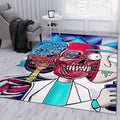 Rick and Morty 36 Area Floor Decor And Teppich, Teppiche - Outdoor Teppich, Teppich Wohnzimmer, Küchenteppich, Kinderzimmer, Modern