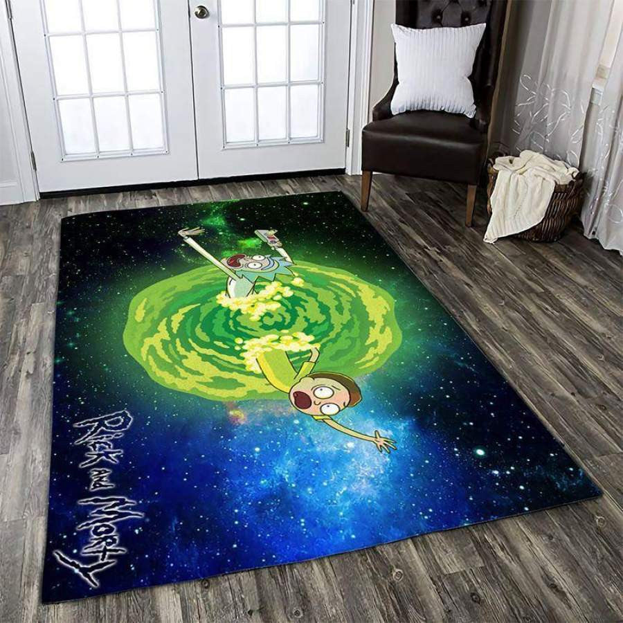 Rick and Morty Dimension Nice Gift Area Floor Decor And Teppich, Teppiche - Outdoor Teppich, Teppich Wohnzimmer, Küchenteppich, Kinderzimmer, Modern