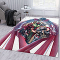 Marvel-Comics Avengers-Team 2 Teppich, Teppiche - Outdoor Teppich, Teppich Wohnzimmer, Küchenteppich, Kinderzimmer, Modern