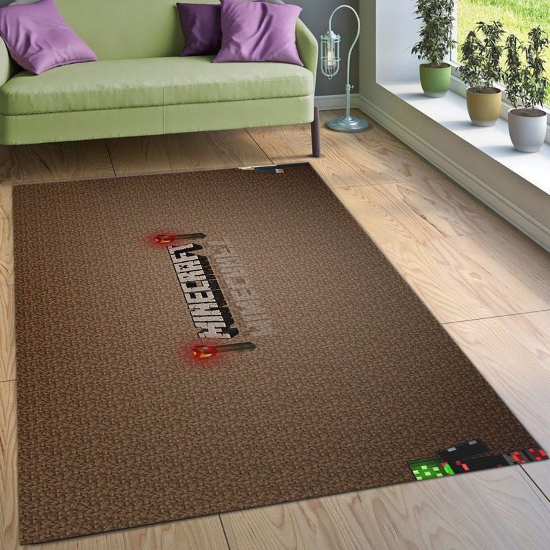 Minecraft21 Teppich, Teppiche - Outdoor Teppich, Teppich Wohnzimmer, Küchenteppich, Kinderzimmer, Modern