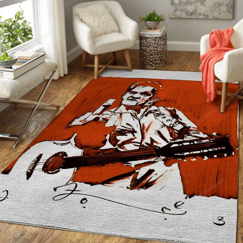 Johnny Cash-Musik Teppich, Teppiche - Outdoor Teppich, Teppich Wohnzimmer, Küchenteppich, Kinderzimmer, Modern