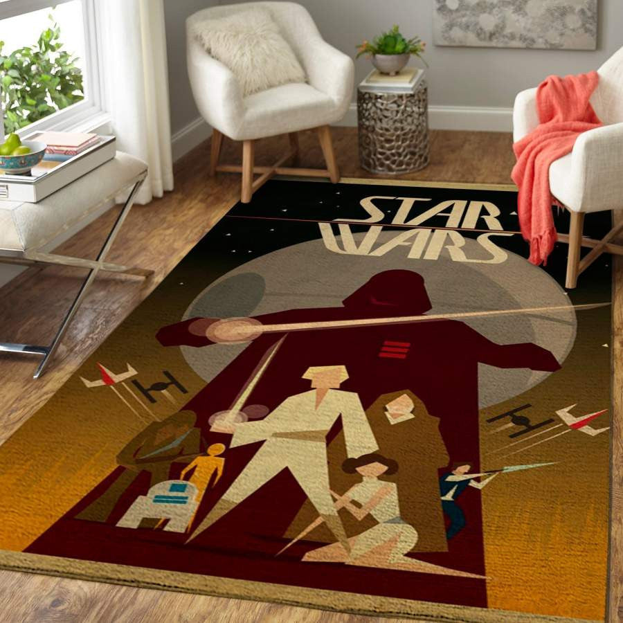 Star Wars Film Bodendekoration Rb7A8E7E7362 Teppich, Teppiche - Outdoor Teppich, Teppich Wohnzimmer, Küchenteppich, Kinderzimmer, Modern
