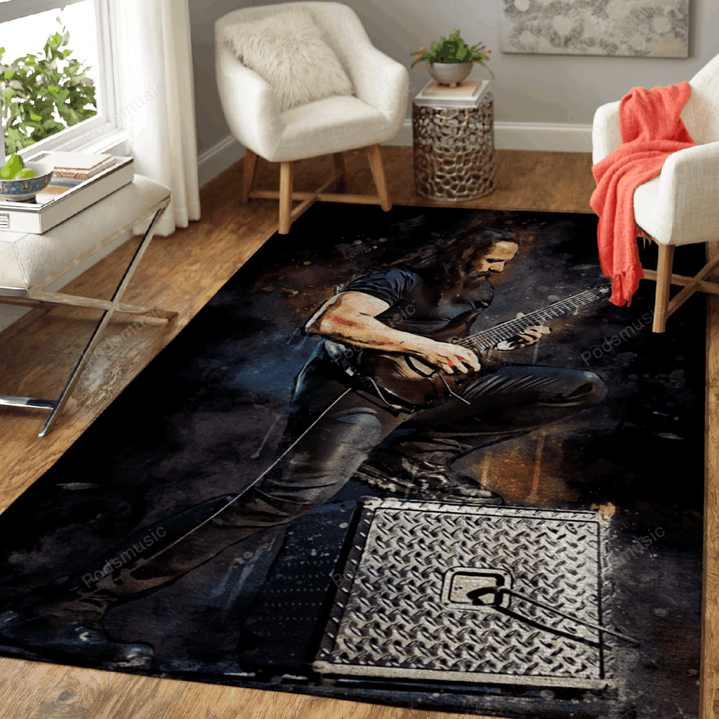 John Petrucci Musikwelt für Fans Teppich, Teppiche - Outdoor Teppich, Teppich Wohnzimmer, Küchenteppich, Kinderzimmer, Modern