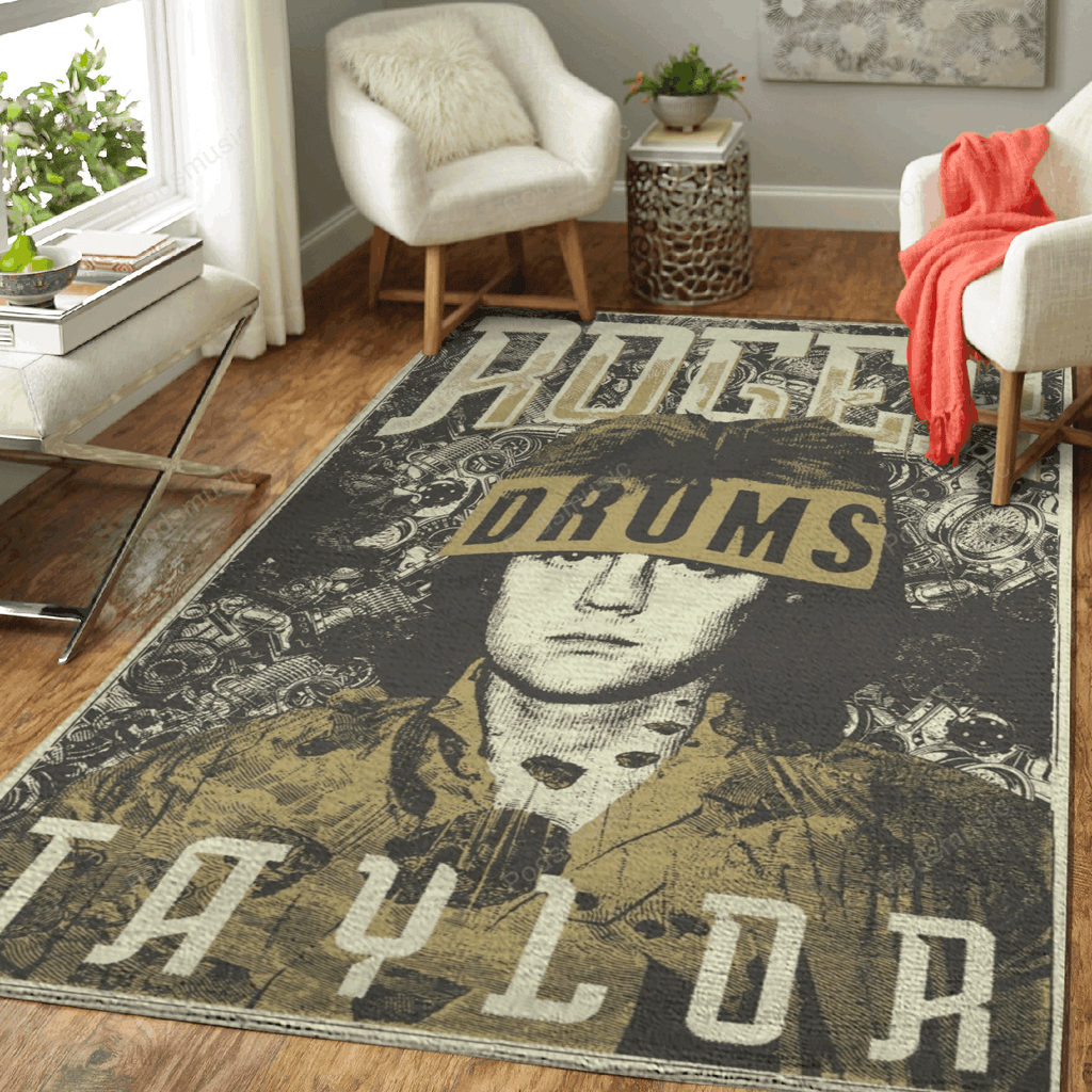Roger The Dummer Taylor Musik für Fans Teppich, Teppiche - Outdoor Teppich, Teppich Wohnzimmer, Küchenteppich, Kinderzimmer, Modern